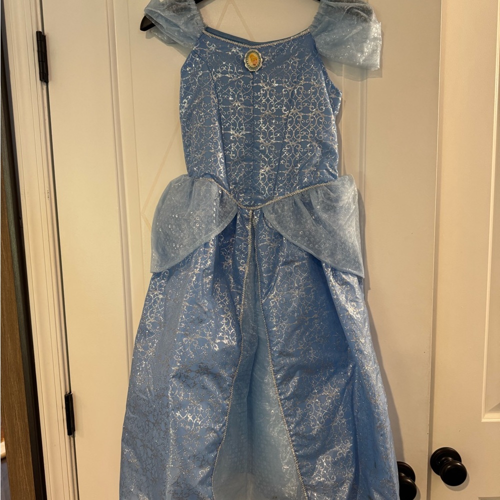 Disney Sparkling Blue Cinderella Princess Costume